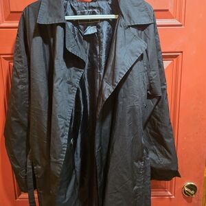 London Fog Classic Black Outerwear